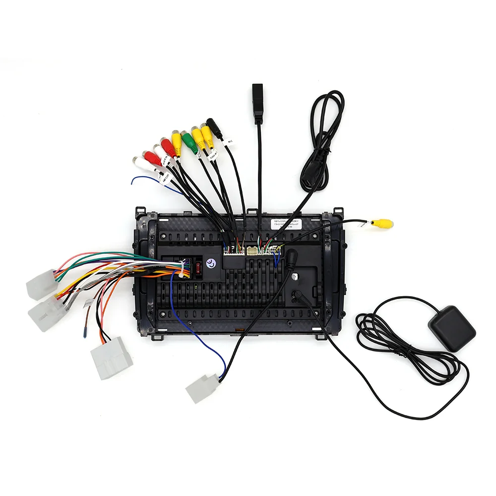 لسيارة تويوتا كورولا 2017-2018 (إطار صغير) ملاحة سيارة أندرويد 14 مقاس 9 بوصة مدمجة CarPlay + Android Auto / 2 + 32G