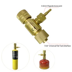 Oxygen Welded Gas Regulator MAPP Transfer 7/16
