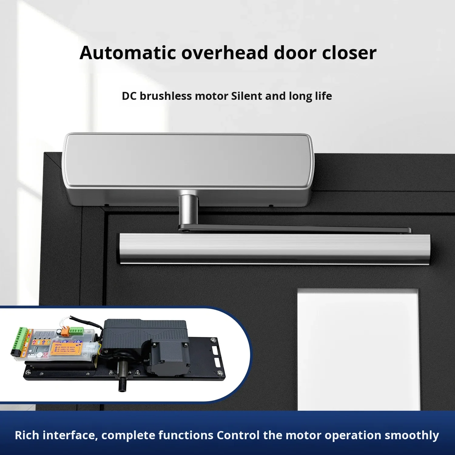 Heavy-duty electric door closer Automatic sensor door opener Waterproof swing door unit Motor access control system Full set