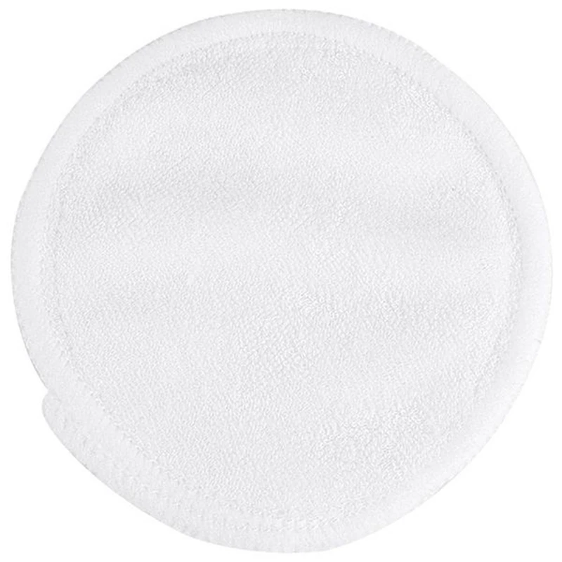 30 قطعة منصات مزيل المكياج قابل للغسل التطهير القطن قابلة لإعادة الاستخدام مناديل الوجه ستوكات الخيزران الطبيعي العناية ببشرة الوجه