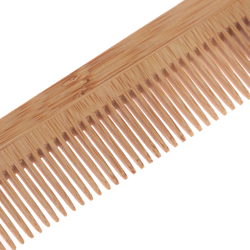 1X Sisir Kayu Pijat Sikat Ventilasi Rambut Bambu Sisir Rambut SPA Perawatan Rambut