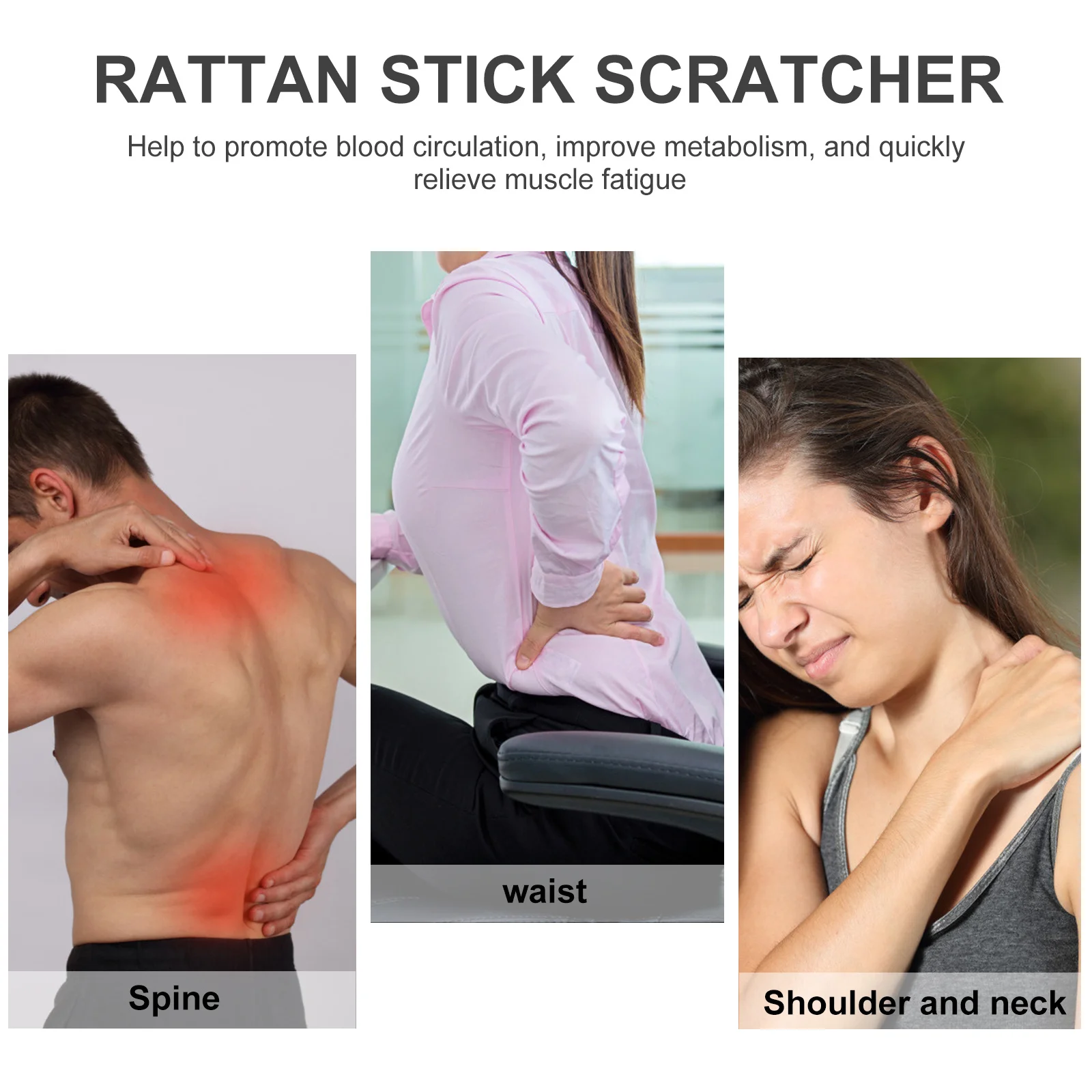 

Wooden Back Scratcher Sturdy Extendable Natural Backscratcher for Back Pain Relief Comfortable to Use Backscratcher