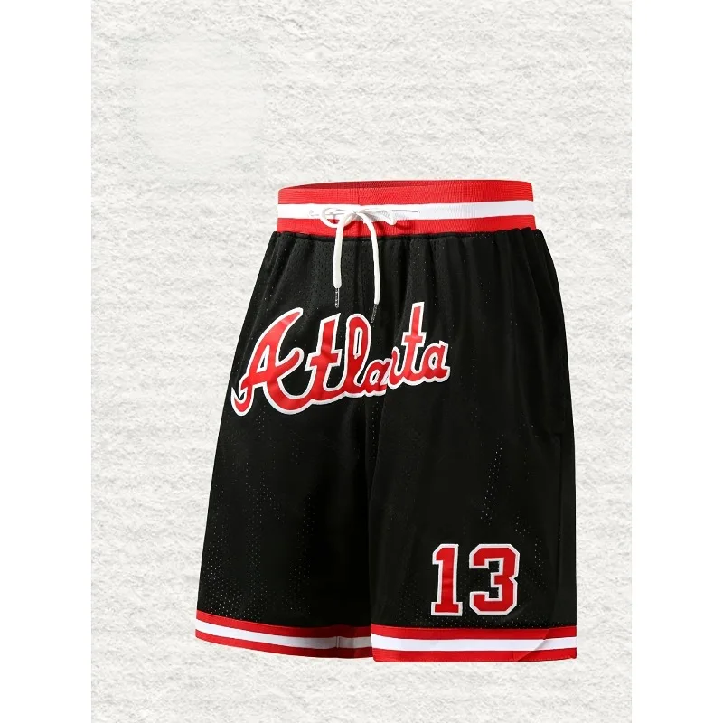 26 year new 3D personalized printed mesh breathable adult and children's outdoor leisure beach pants