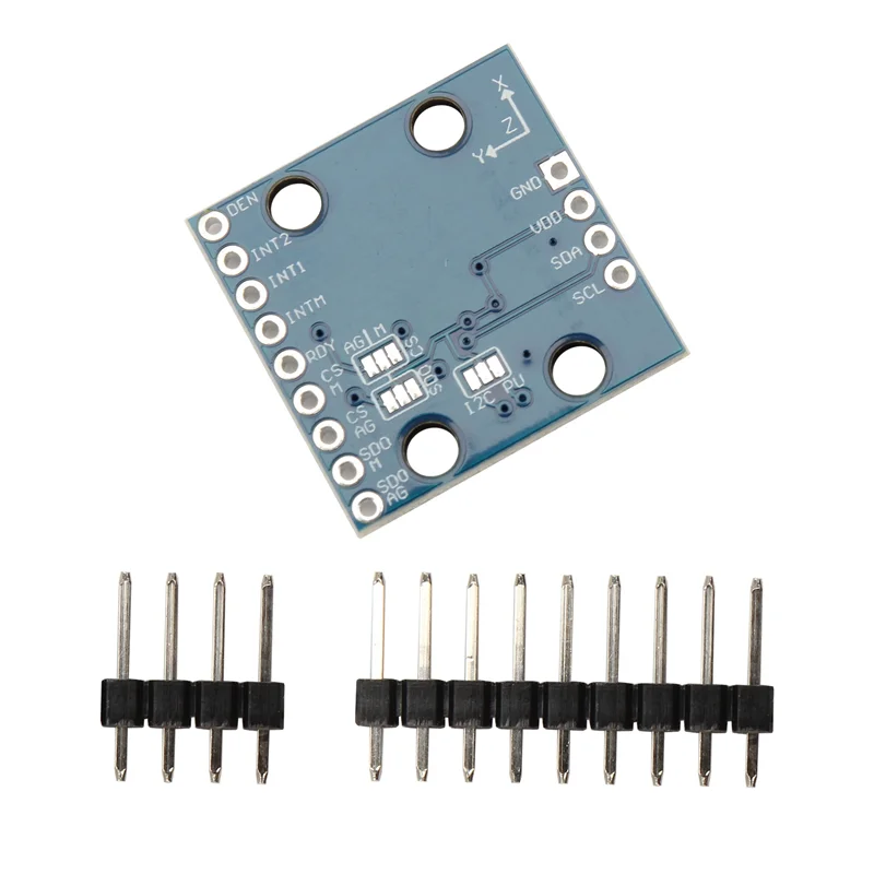 

GY-LSM9DS1 LSM9DS1 Nine-Axis Electronic Compass Compass Acceleration Gyroscope High-Precision Sensor Module