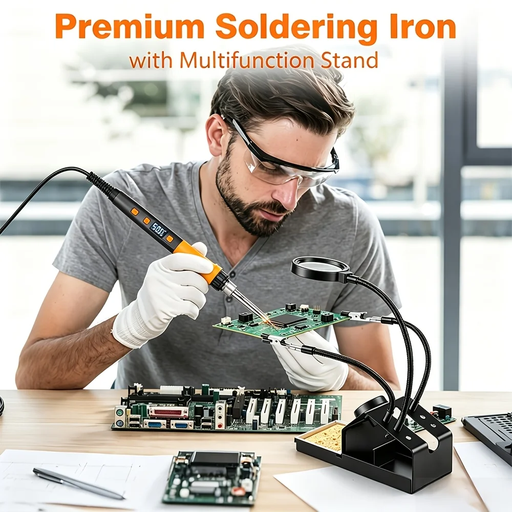 US Standard Digital Display So - огляд і ціна Soldering Iron Kit