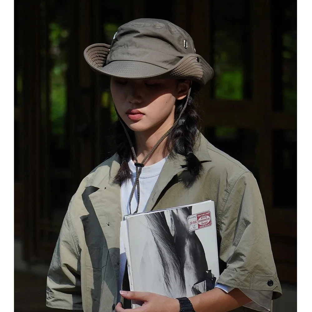 

UV Protection Waterproof Fisherman Hat Breathable Mesh Fishing Cap for Women Men Outdoor Camping Hiking Summer Sports