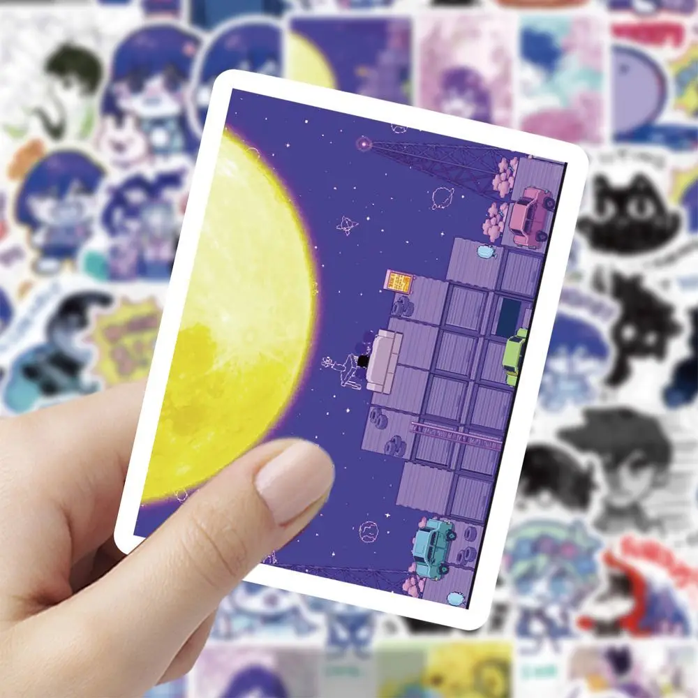 Рисунок 4 - Наклейка Omori аниме Aubrey Kel Hero Basil Mari