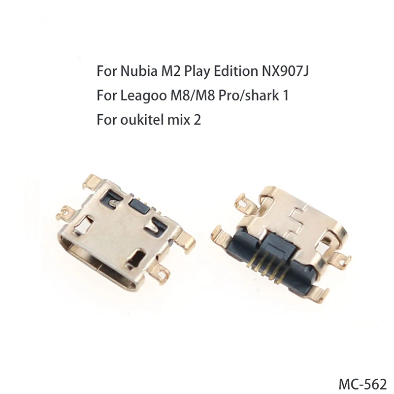 5PCS Für Oukitel GioneeTCL LG Lenovo ASUS Nokia Huawei Computer Laptop 5pin 16pin Micro Typ-c USB Lade Port Buchse Stecker – Detail 9