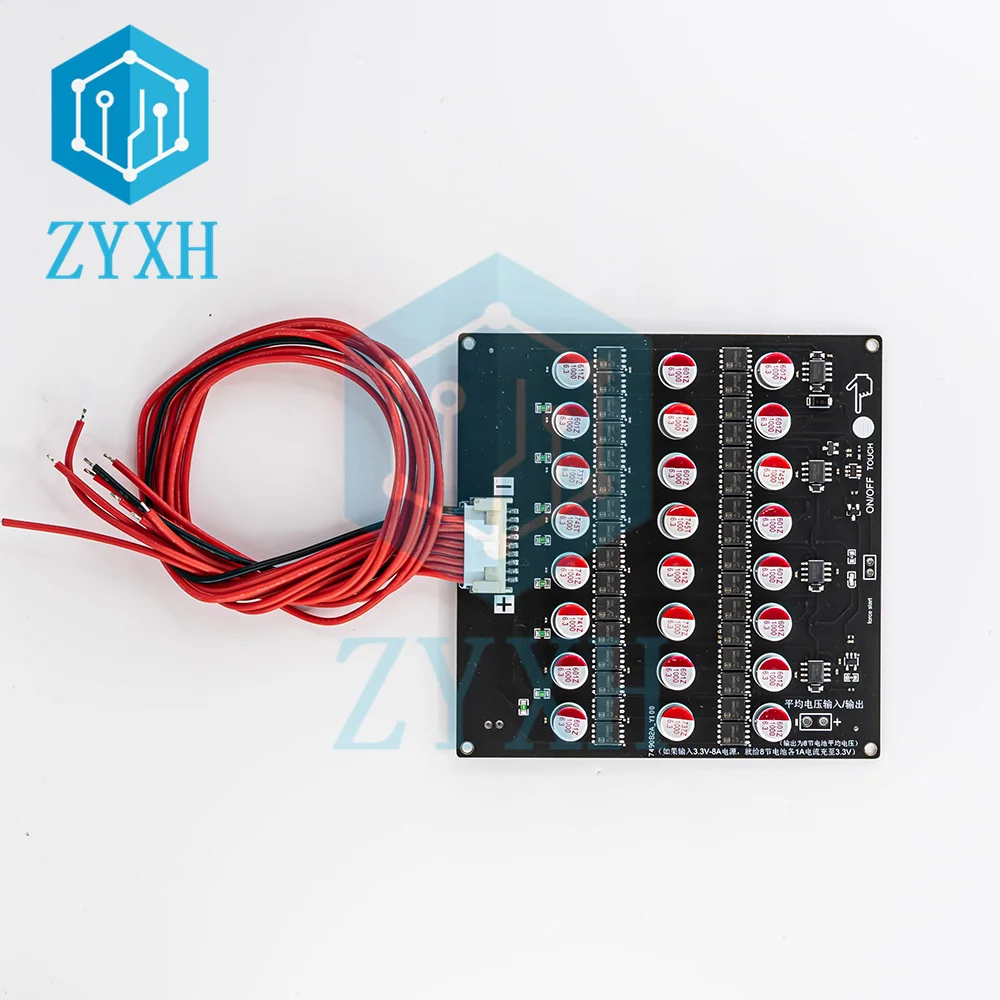 3A Balance Active Board Li-ion Lifepo4 Lithium Battery 6S-8S Capacitor Equalizer Energy Transfer Balancer Board