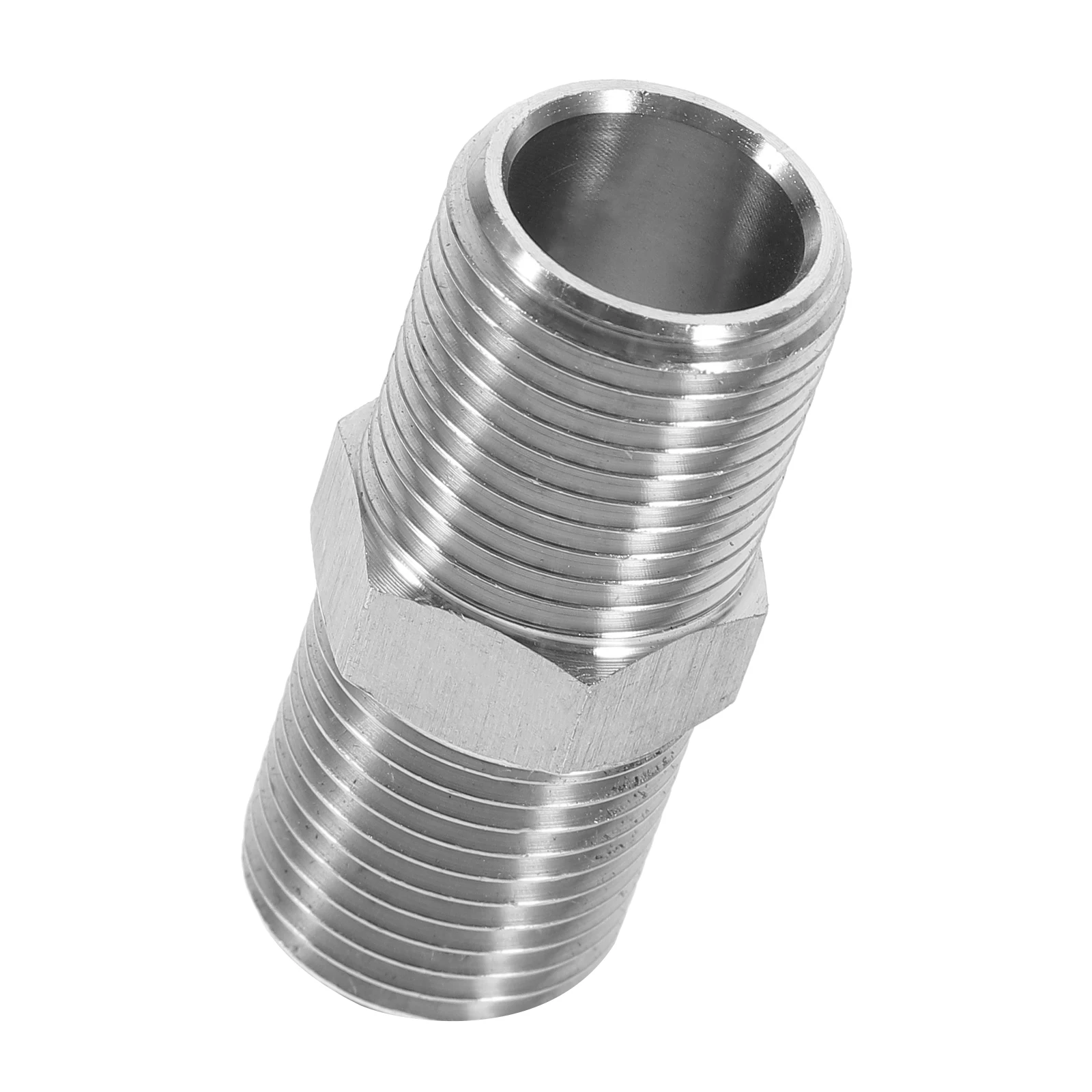 

Stainless Steel Hose Connector 1/2 Inch Water Fitting Corrosion Resistant Secure Plumbing Connection Garden Rv Pressure