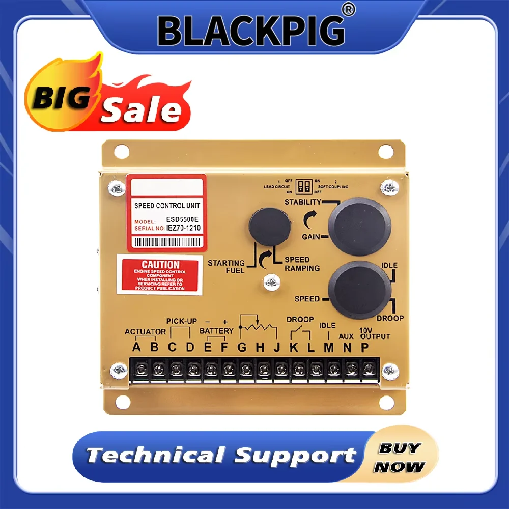 ESD5500E Diesel Engine Speed Controller Generator Governor Control Board Unit Pickup Magnetic MPU Speed Sensor 5/8-18UNF-2A