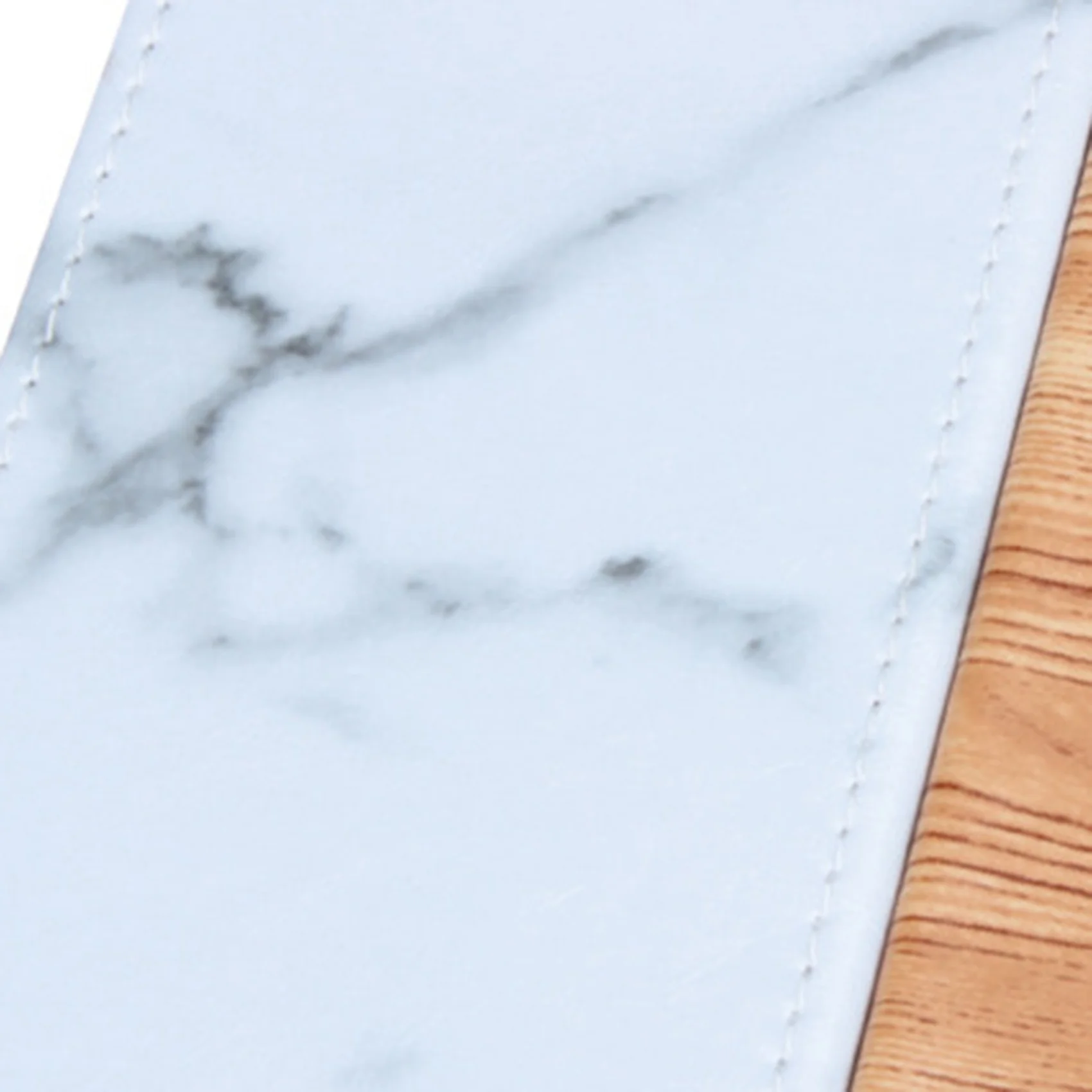 

A89X 2X Rectangular Marble PU Facial Grain Tissue Box Cover Napkin Holder Paper Towel Dispenser Container For Home Decor