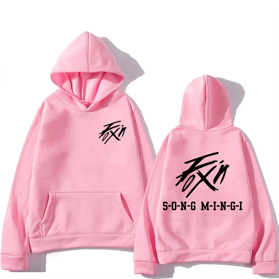 ATEEZ _FIX ON_ Mingi Merch Vintage Hoodies Koreanischer Kpop-Modestil Hoodie Herren Langarm Streetwear Winter Unisex Kleidung – Detail 13