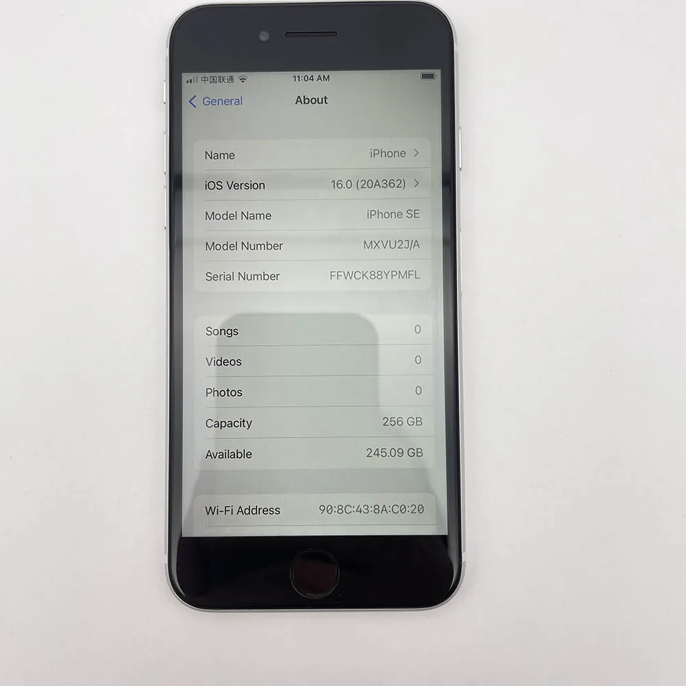 هاتف Apple iPhone SE (2020) الأصلي غير مقفول بذاكرة وصول عشوائي 3 جيجابايت 64/128G ROM مستعمل 4.7 بوصة A13 Bionic Face ID NFC Retina IPS شحن سريع للهاتف المحمول