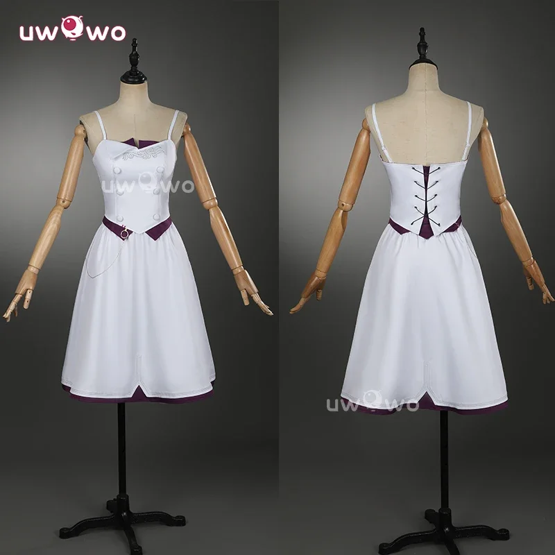 متوفر في المخزون UWOWO Jinx سلسلة Collab التأثيرية: لعبة LOL Arcane S2 مسحوق Jinx أزياء تنكرية لحفلات الاتحاد الأفريقي فستان رقص زي الهالوين