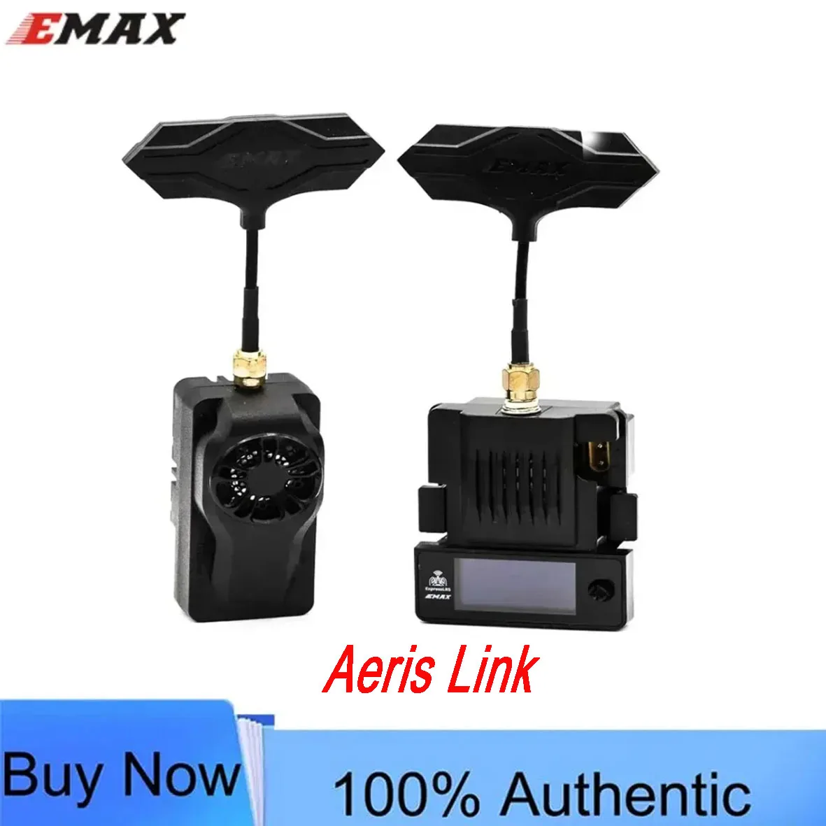 EMAX Aeris Link ELRS Micro TX Module 2.4G 915MHz OLED Fan 1W/2W for FPV RC Drone