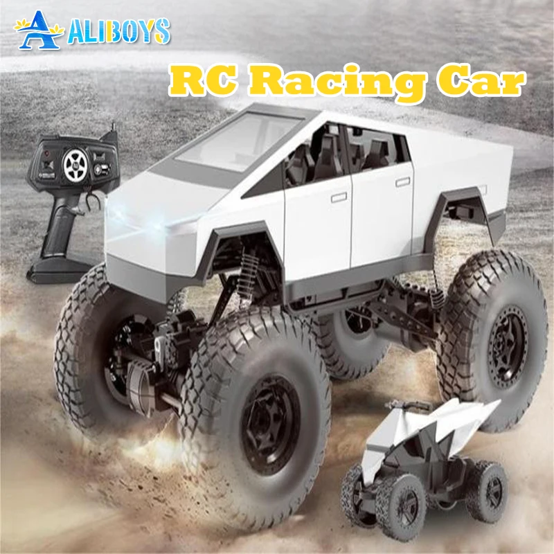 1/8 RC Car High Speed Remote Control Pickup Truck 4WD Climbing Off-road Racing Vehicle Diecast Drift Car Model Kid Toy