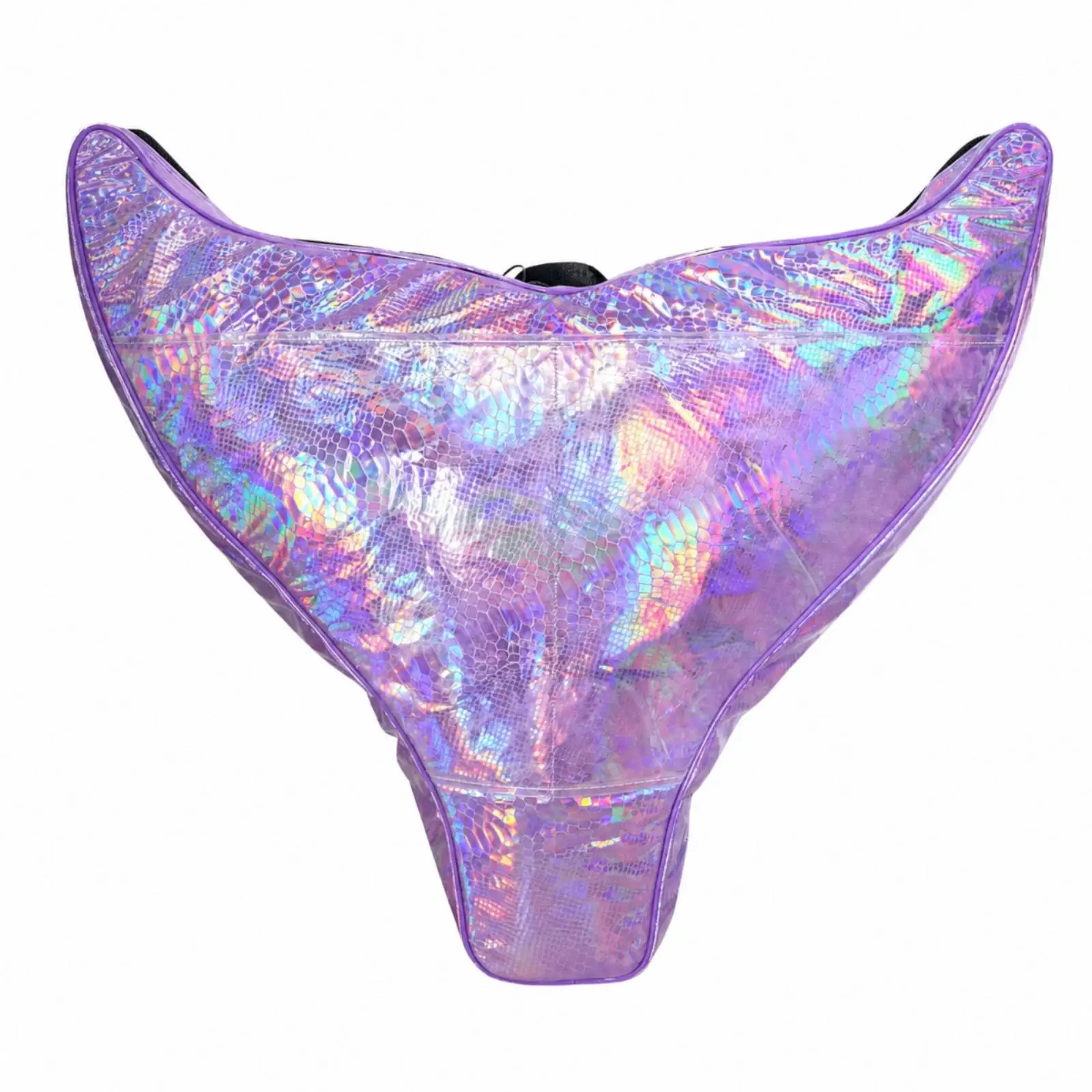 Dive Fin Bag Holographic Mermaid Tail Bag Water-Resistant for Freedivers, Divers
