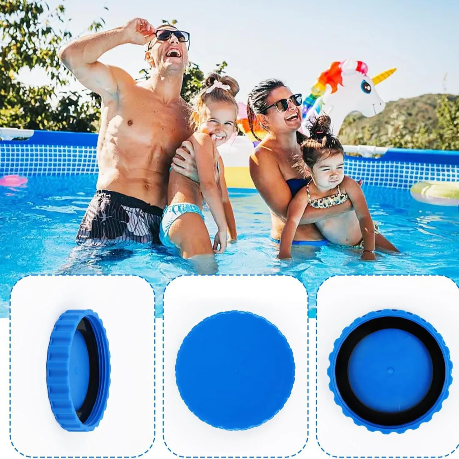 Ground Swimming Pool Inlet Replacement Parts Kit, Winter Closing Kit