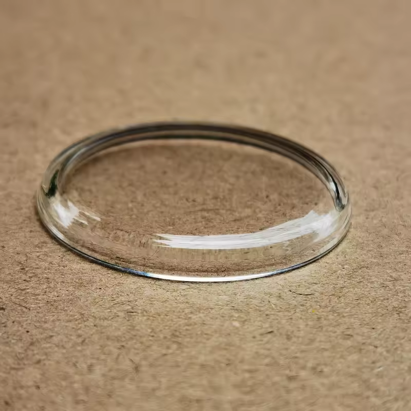 Coperchio trasparente con quadrante anteriore in vetro per orologio a forma di coperchio in plastica, diametro 28 mm-35,5 mm