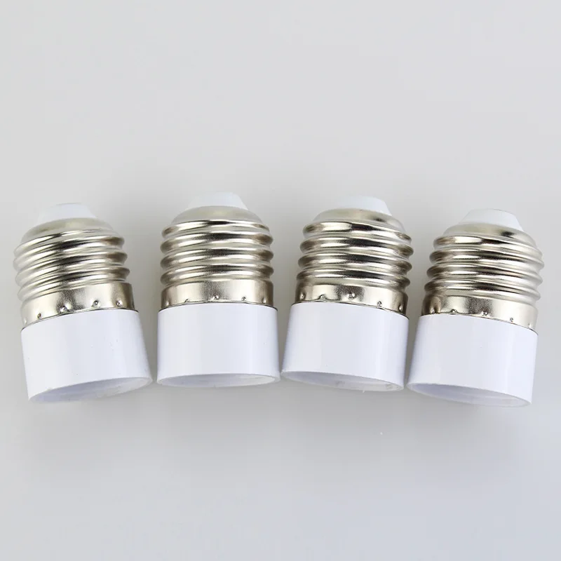 E27 to E14 Lamp Holder Conversion Screw Large to Small Screw E27 to E14 Light Bulb Adapter Holder for Home Lighting