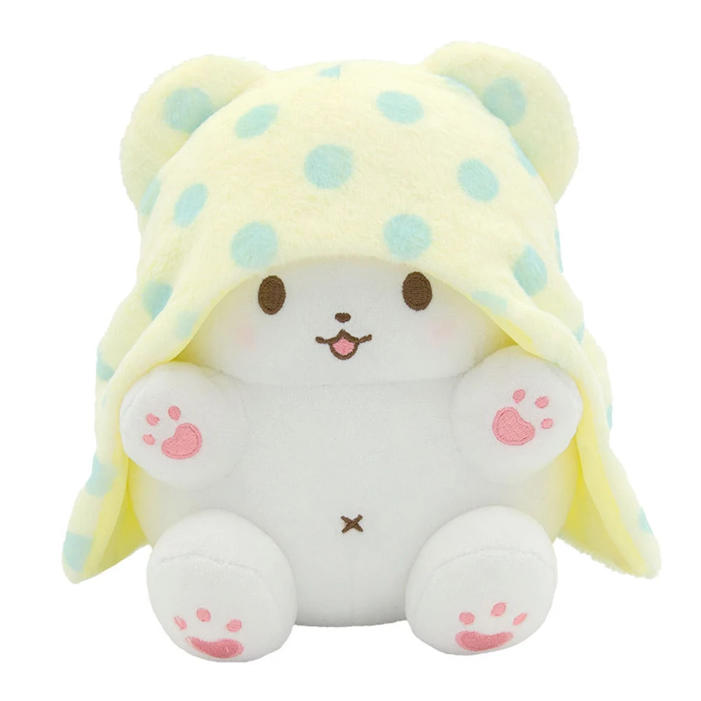 20CM Sanrio Marumofubiyori Plush Doll Boutique Plushies Anime Ornaments Padding Plumpness Throw Pillows Kids Birthday Gifts Toys