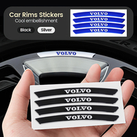 Aluminum alloy car wheel hub sticker Volvo emblem Metal stickers ﻿For Volvo Xc60 Xc90 V40 V60 S60 V50 V90 S80 C40 XC40 V70 XC70