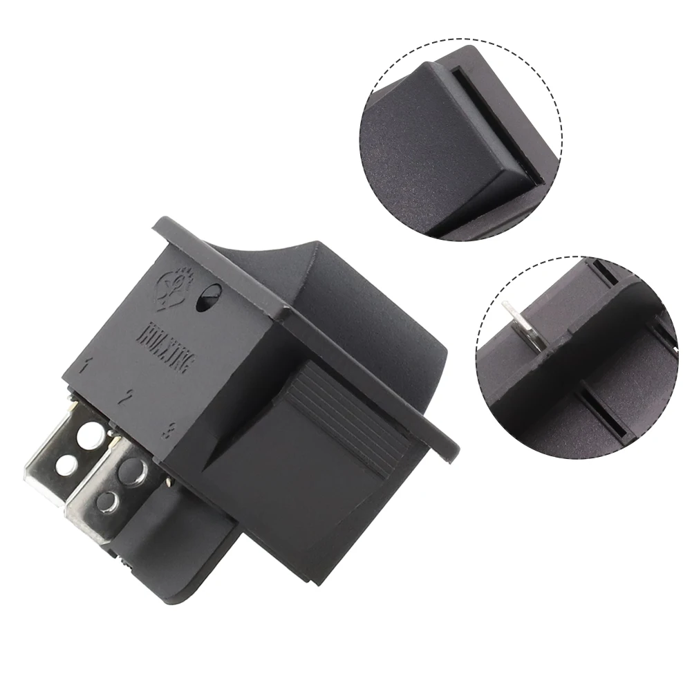 Kids Cars Parts Rocker Foot Switch Pedal Switch Accelerator Switch Fits 12V/6V Models Foot Pedal 2-Pin Sockets