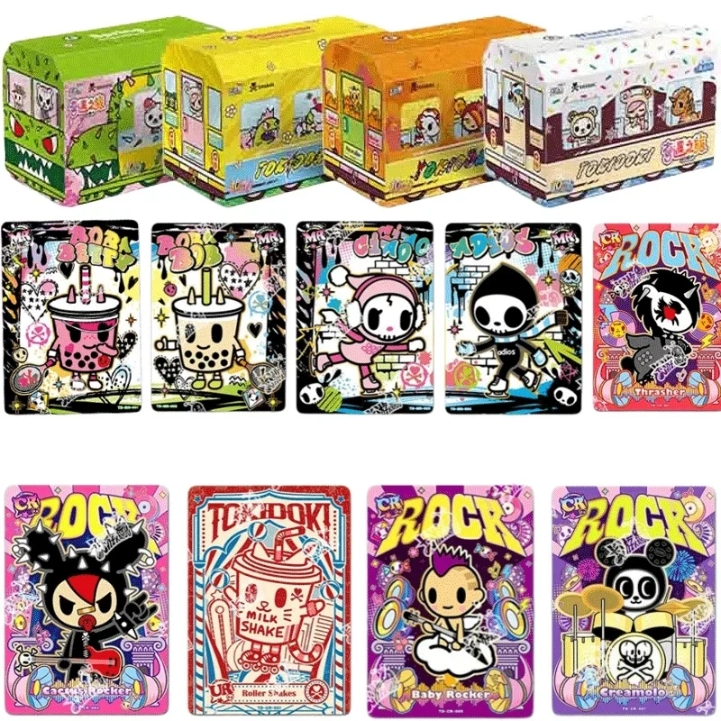 

Оригинальный набор коллекционных карточек KAYOU Tokidoki: Приключения и путешествия, анимационная мультяшная коллекция, сопутствующие игрушки и подарки