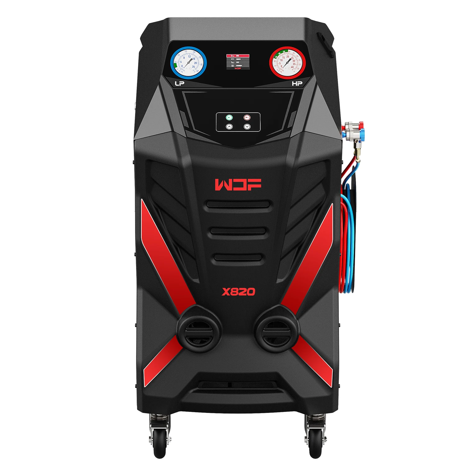 X820 Car Air Conditioning System Refrigerant Recovery Machine R134a Refrigerant Filling Air Conditioning Pipeline Cleaning