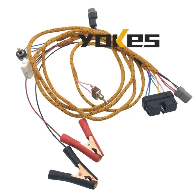 CM850 CM870 CM871 CM876 Engine Start Test Wiring Harness for Komatsu PC200-8 6D107 6D125 for Cummins QSB4.5 Excavator Parts