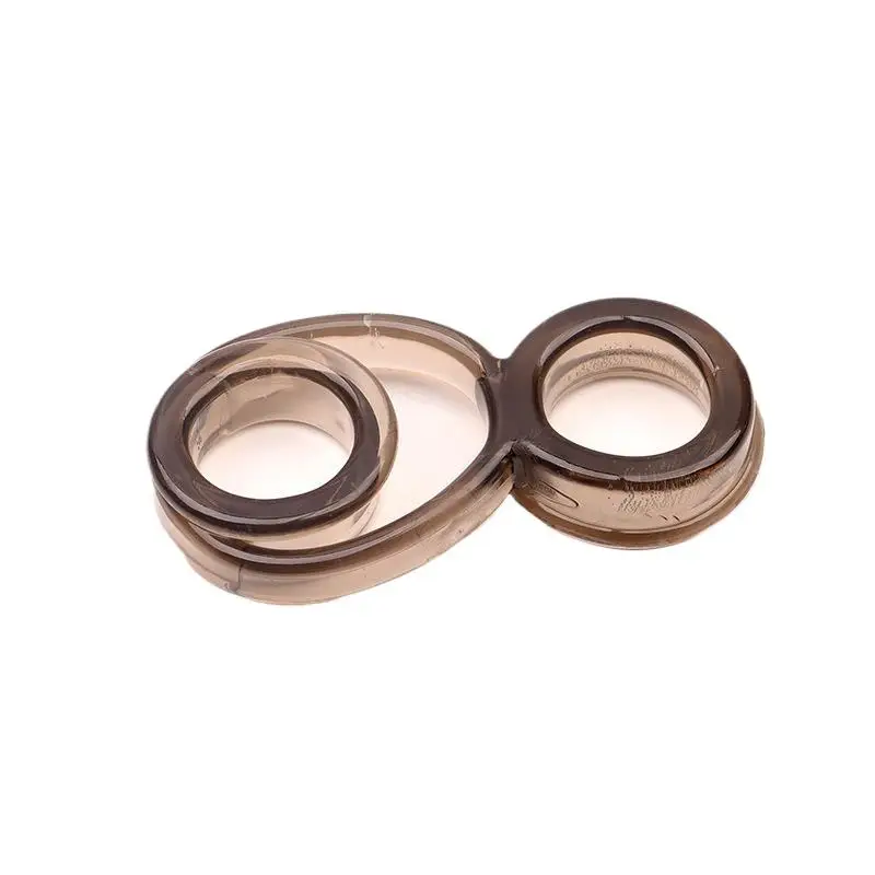 Elastic Triple-Ring Cockring with Scrotum Bind for Men - Adult Sex Toy for Delaying Ejaculation And Enhancing Erection