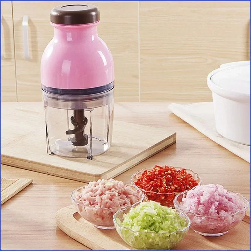 600ml Portable Blender Food Mixer Multifunctional Food Processor Electric Meat Grinder Mini Mixers Cup Baby Solid Food Machine