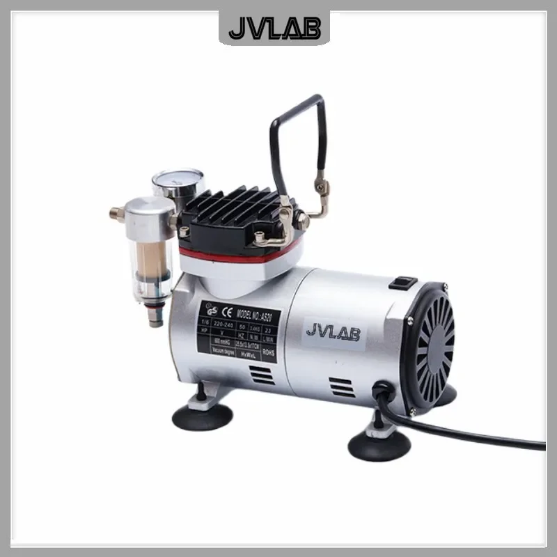 Oilless Diaphragm Vacuum Pump Laboratory Membrane Type Oil free Vacuum Pump 20-23L/min Speed 1450/1700 r.p.m Vacuum Rate 600mmHG