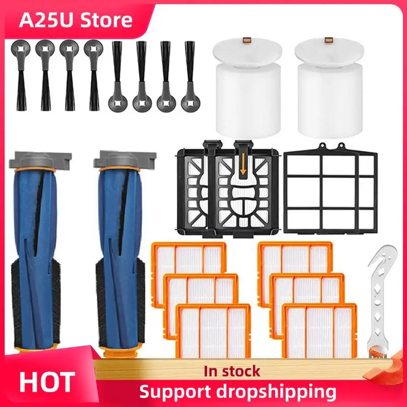

Запасные части A25U для Shark AV2501AE RV2502AE AV2501S AV2511AE RV2610WA AV2610WA Комплект робота-пылесоса AI Основная щетка