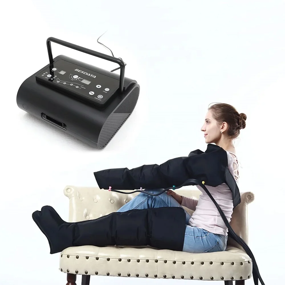 Pressotherapy weight loss air pressure massage   Recovery Boots portable massage table sale