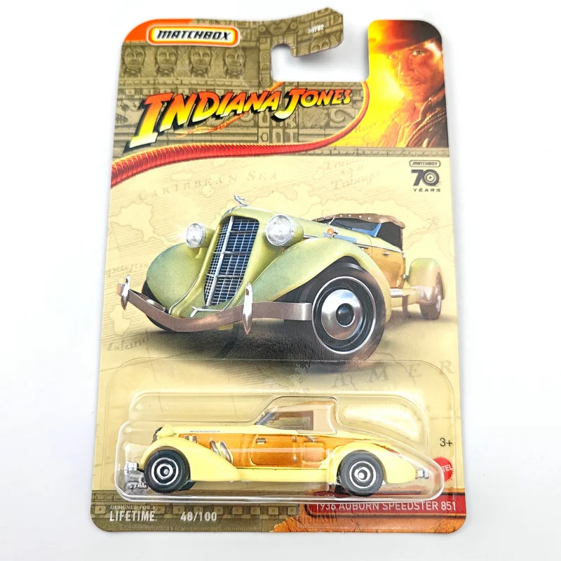 

2023 Matchbox Cars 1936 AUBURN SPEEDSTER 851 1/64 Die-cast Model Car Toy Vehicles