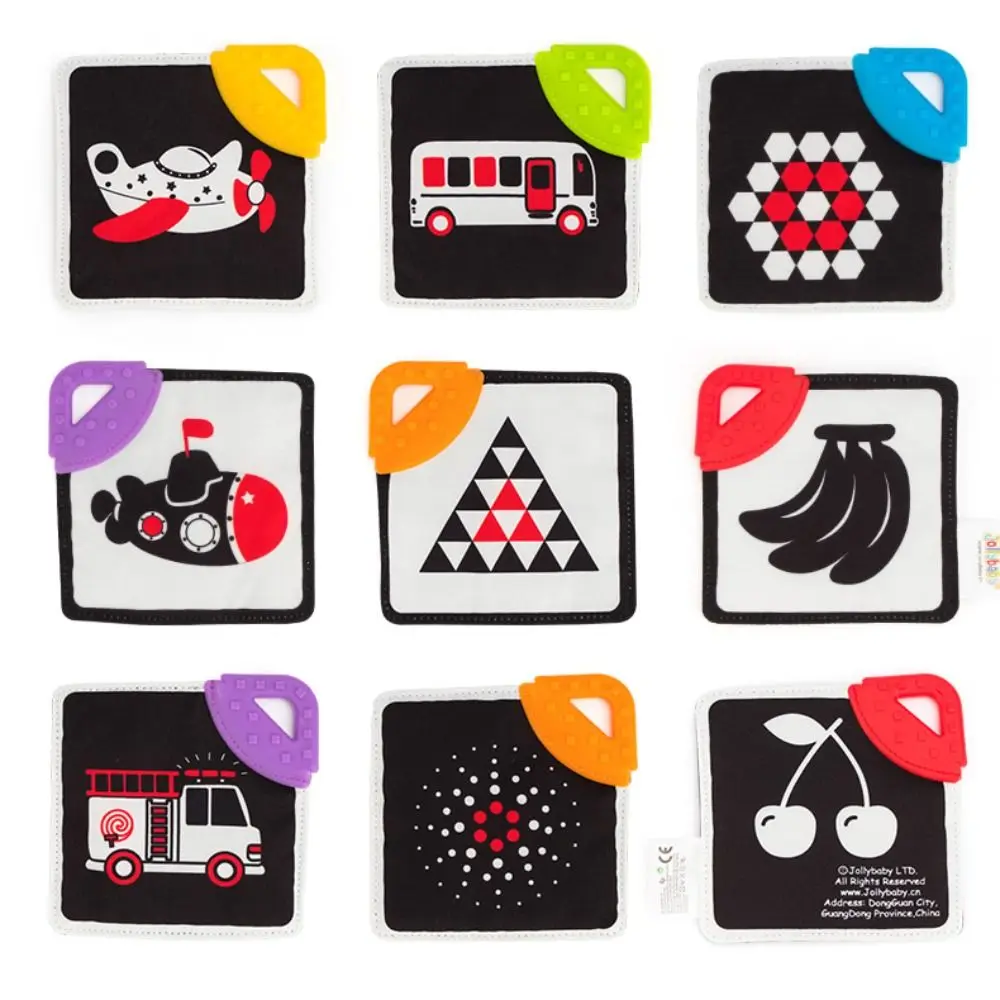 Activiteitenboeken Doek Baby Zacht Doek Boek Educatief Scheurvast 3D Babydoek Boek Puzzel Zintuiglijk Crinkle Boek Zuigelingen