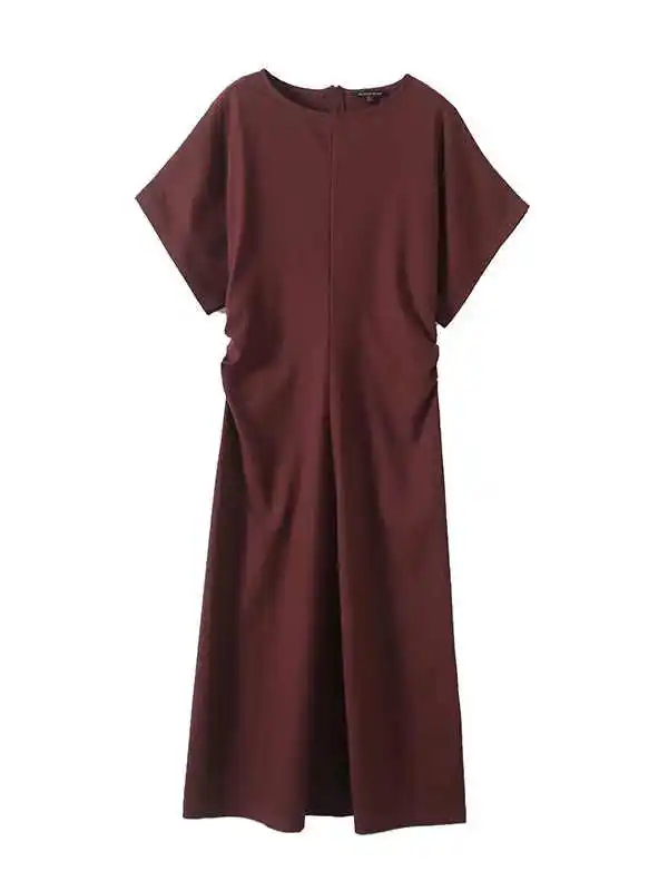 Ele ronde Ne ort Sve Dr taille cinched midi rok lente zomer nieuwe collectie MD dames Faion Beleefd oud geld...