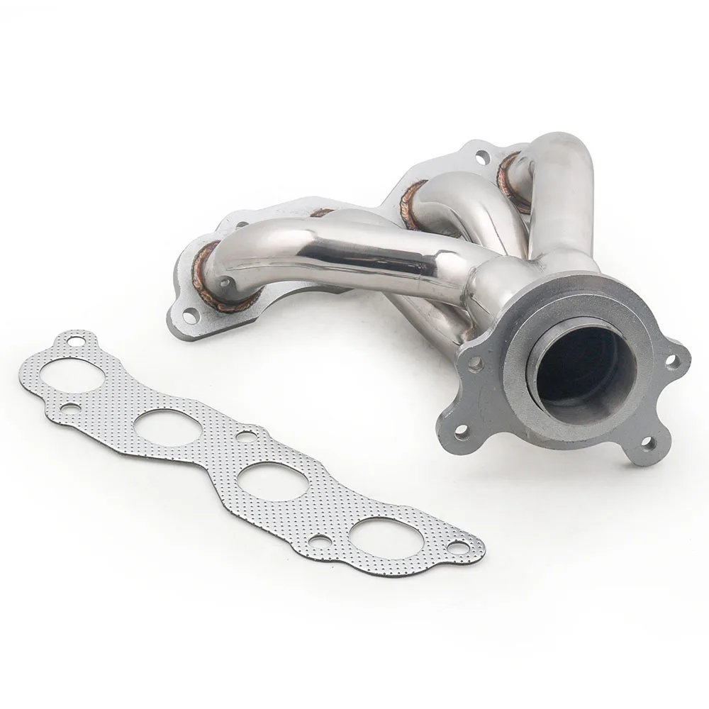 Lodenqc Stainless 4-1 Racing Manifold Header Exhaust FOR 02-05 ACURA RSX DC5/-05 CIVIC Si EP3 K20A3 EXHAUST MANIFOLD