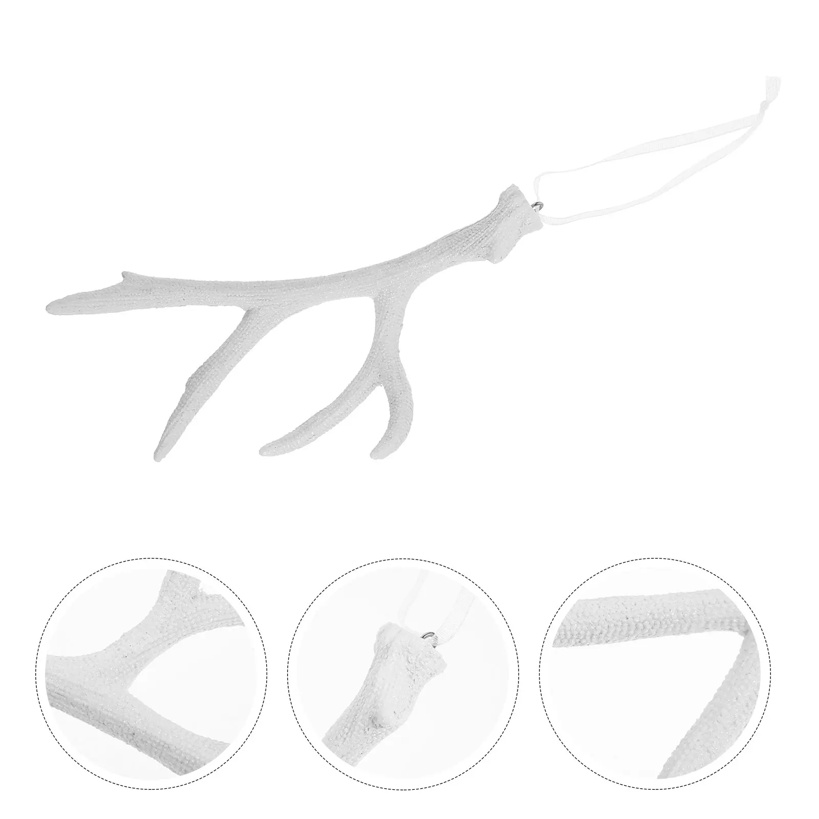 

Antler Pendant Christmas Tree Decorations Deer Hanging Ornaments for Resin Reindeer Antlers