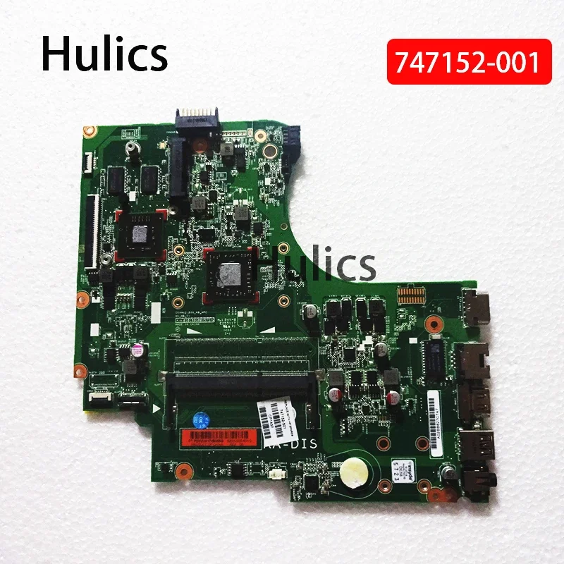 Hulics Used Laptop Motherboard For HP Pavillion 14-D 15-D Mainboard 747152-501 747152-001 EM2100 CPU 216-0841036 Main Board