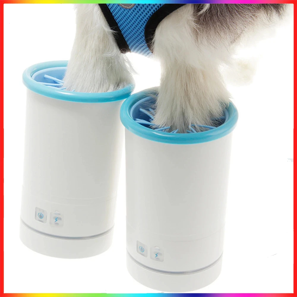 

Automatic Foot Washer Cleaning Cup Quickly Wash Charging Low Noise Portable Pet Cat Dog Foot Scrubber Paw Cleaner Accessories