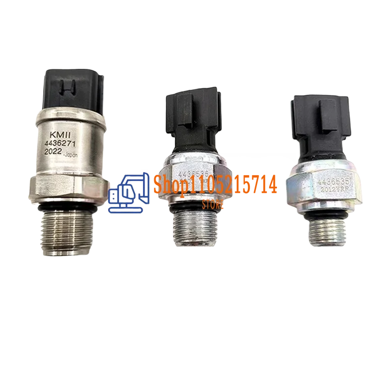 Excavator Hitachi 120/200/250/260/330/360-3-6 Hydraulic Pump High and Low Pressure Sensor 4436271 4436536 4332040