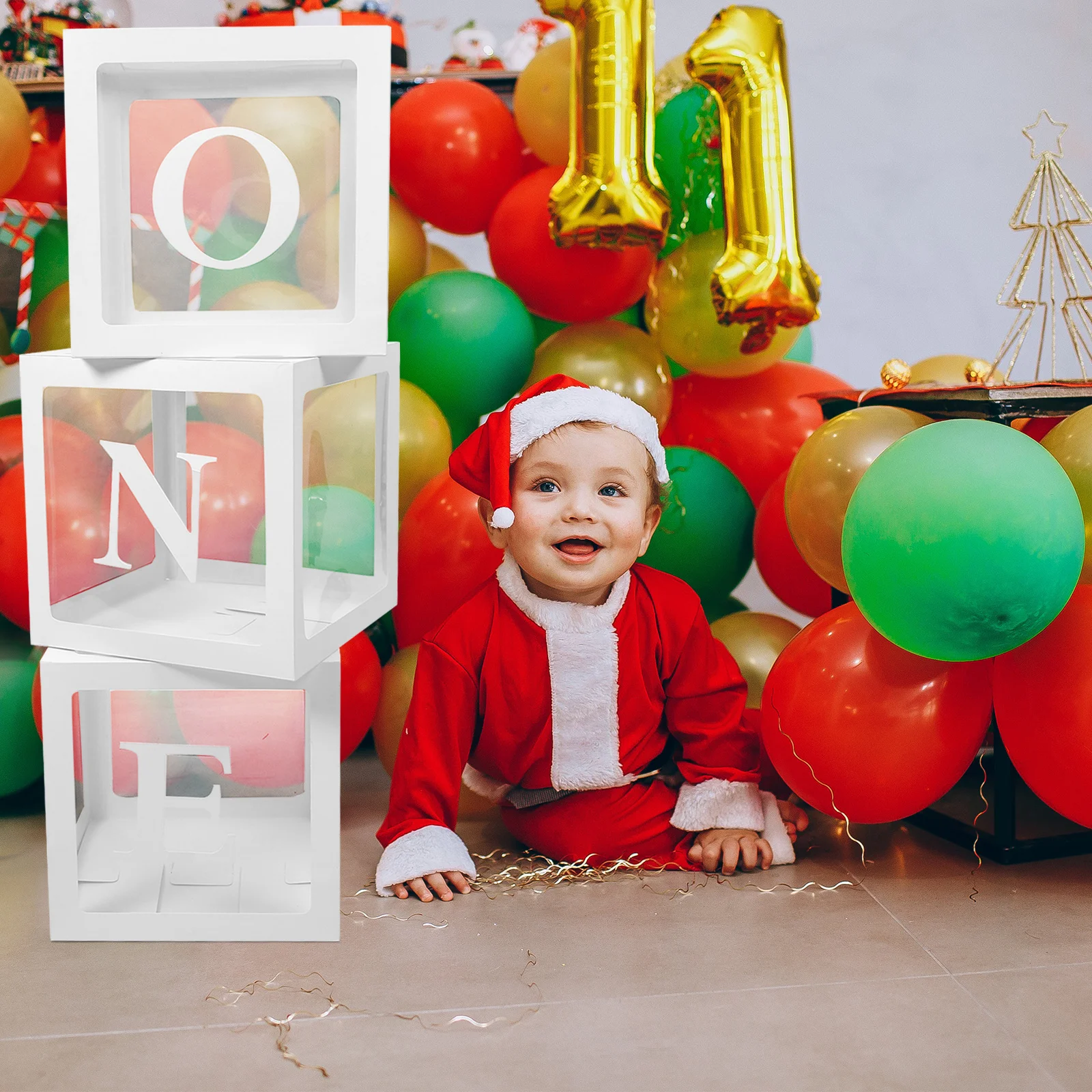 

1Set Balloon Boxes Birthday Party Decoration Baby Shower Balloon Box Backdrop Creative Supplies Party Balloons Boxes