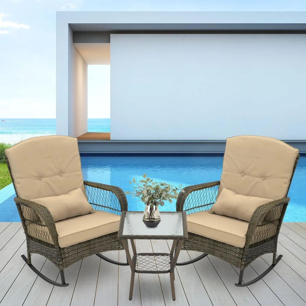 3 Pieces Outdoor Pa… - image