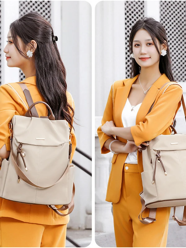 

Женская модная универсальная большая сумка Capaci Baile 2025 New Sle, повседневная легкая дорожная сумка для путешествий, школьная сумка