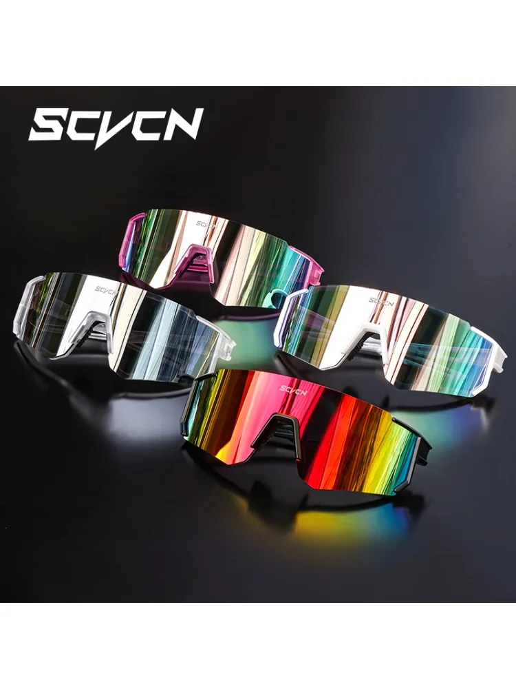 AliExpress SCVCN Snow Sunglasses Hiking Eyewear Outdoor Cycling for Women Men MTB Bike Glasses Sports Mountain Cycling UV400 Skiing Goggles