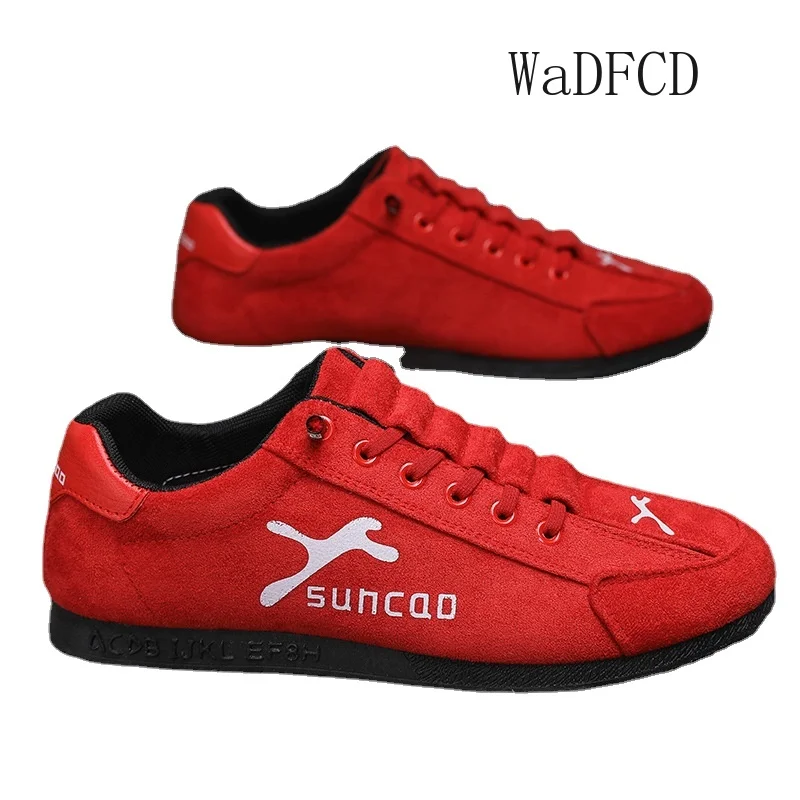 Sneaker Casual Men Designer Retro Running Shoe Fashion Microfiber Leather Breathable Flat Board Shoe Easy Matching Driving Shoes