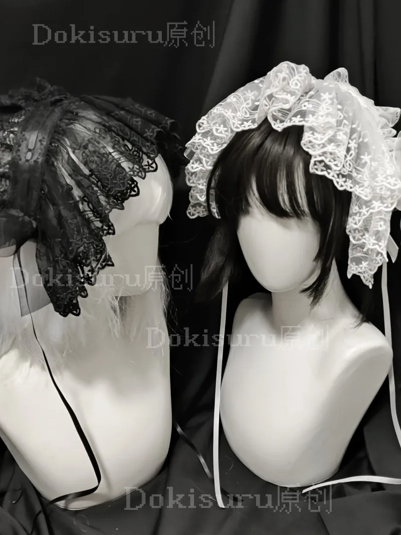 الأصلي ثقافة فرعية 2D الملاك Realm القوطية Haeadband اليابانية لوليتا الحلو لطيف Kawaii هيرباند إكسسوارات الشعر للفتيات السيدات #3